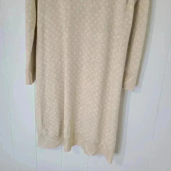 J. McLaughlin Rosalind Cardigan Tan Long Open Size Large - Picture 9 of 9